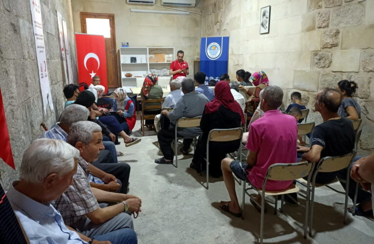 Türk Kızılay Mersin Toplum Merkezi’nden uzmanlar doğru ilkyardım tekniklerini anlattı