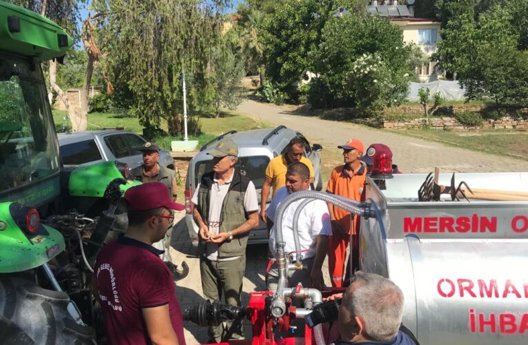 Orman Yangınlarına İlk Müdahalede Kullanılmak Üzere Su Tankerleri Dağıtıldı