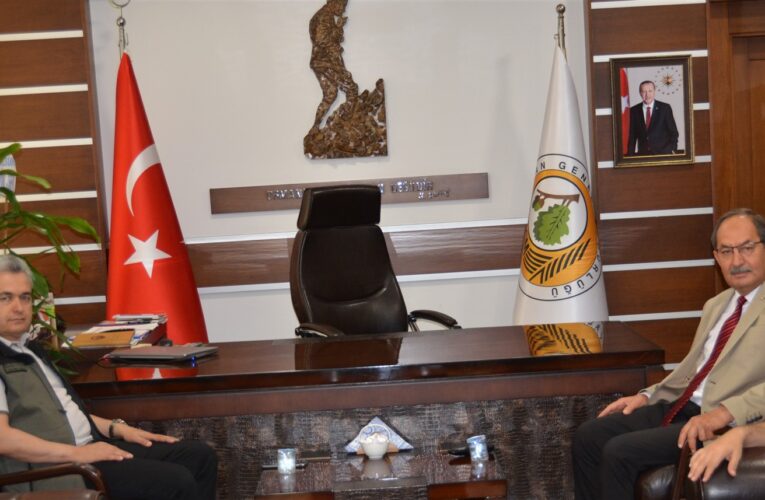 Mersin Orman Bölge Müdürü Mustafa Yalçın’a hayırlı olsun ziyareti