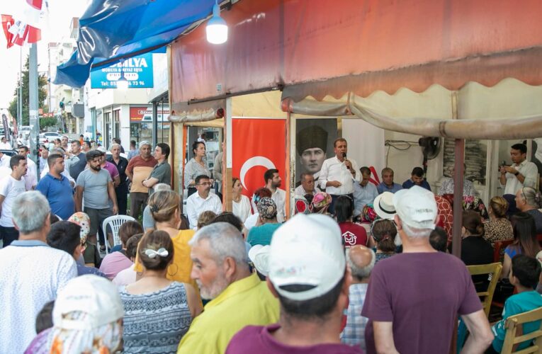 SEÇER: “HER MAHALLEYE EŞİT HİZMET YAPMA ÇABASI İÇERİSİNDEYİZ”