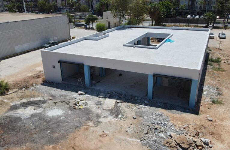 Yenişehir Belediyesi Göçmen Balık Pazarı’nın yapımında sona gelindi