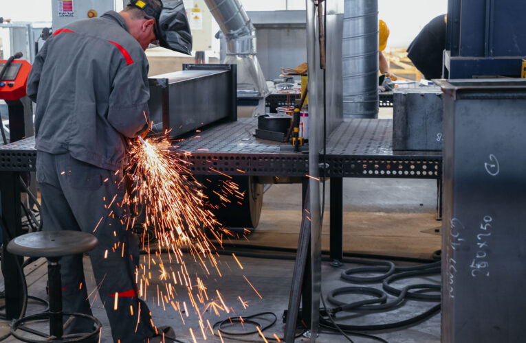 AKKUYU NGS İNŞA SAHASINDA HAVA KANALLARI ÜRETİMİNE BAŞLANDI