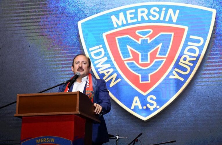 VALİ ALİ HAMZA PEHLİVAN YENİ MERSİN İDMAN YURDU FUTBOL A.Ş.’NİN 97. KURULUŞ YIL DÖNÜMÜ KUTLAMALARINA KATILDI