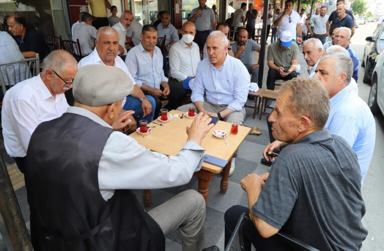 Caddenin yer yer zarar gören zemini ile aydınlatma sistemi yenilenecek