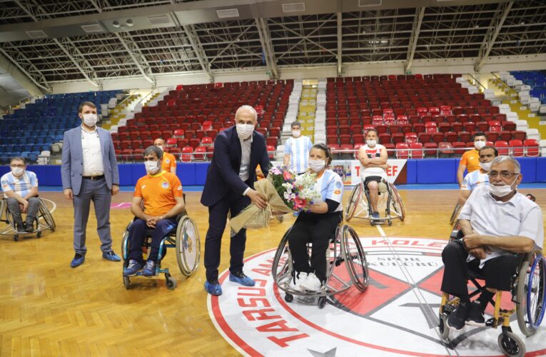 AKDENİZ BELEDİYE SPOR KULÜBÜ TEKERLEKLİ SANDALYE BASKETBOL TAKIMI 2’İNCİ LİGE ÇIKTI