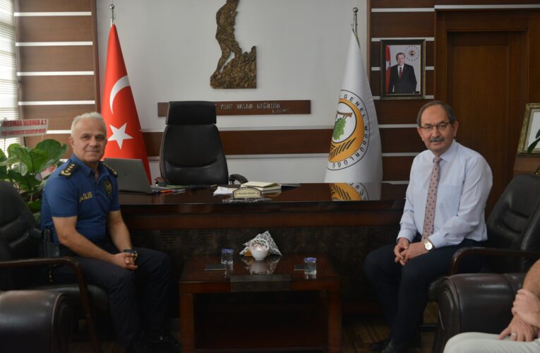 Mersin POMEM Müdürü Zafer Ağırkaya’dan ziyaret