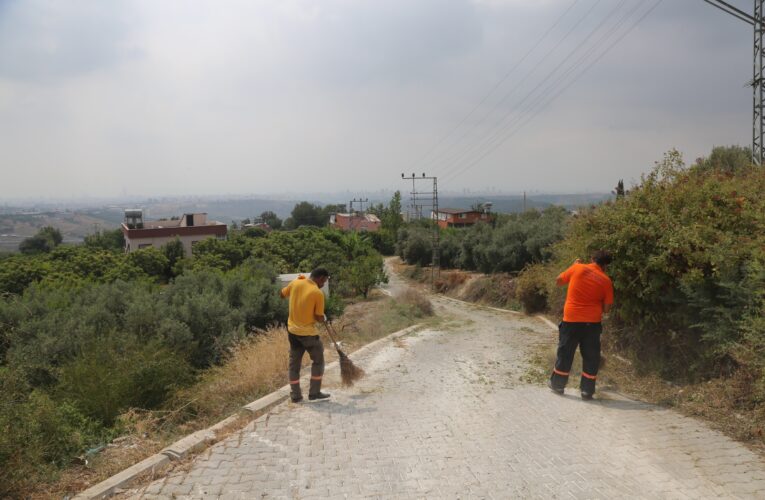 TOROSLAR’DA MAHALLELER KÖŞE BUCAK TEMİZLENİYOR