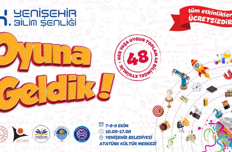 4. Yenişehir Bilim Şenliği için geri sayım başladı