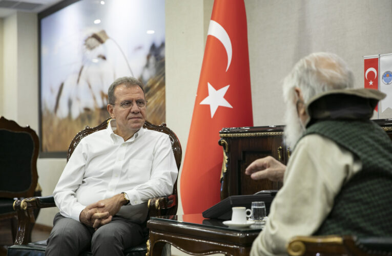 USTA SANATÇI ÇALIŞKAN, ‘SON NOKTA’YI BAŞKAN SEÇER’E ARMAĞAN ETTİ