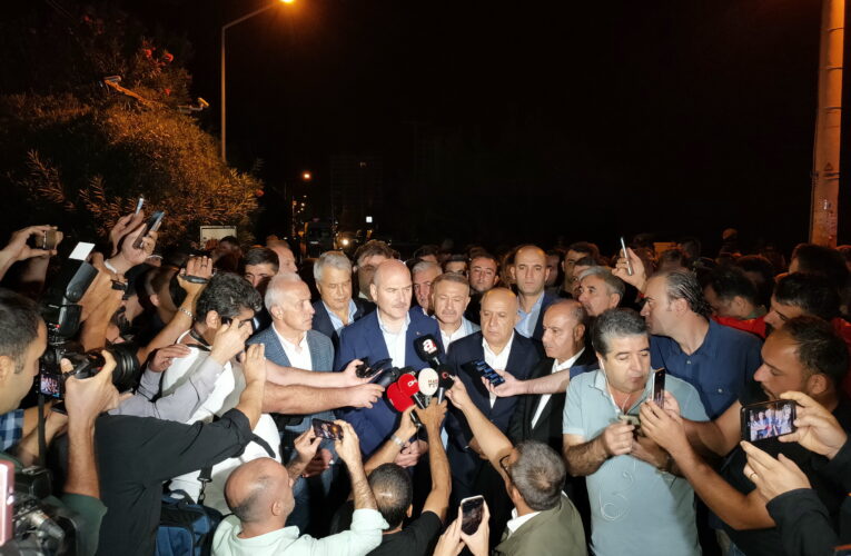 AKDENİZ BELEDİYE BAŞKANI GÜLTAK, POLİSEVİNE YAPILAN SALDIRIYI KINADI