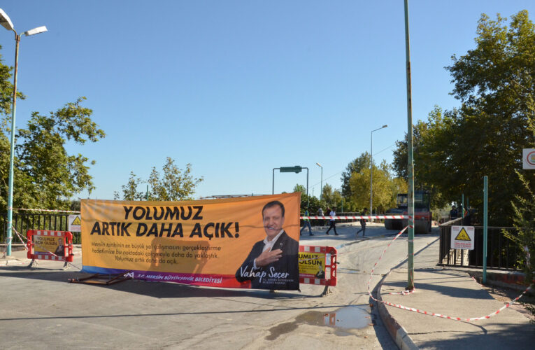 TARSUS ŞELALE BULVARI’NDA YENİLEME ÇALIŞMASI