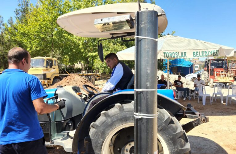 TOROSLAR’DA ÇİFTÇİLERE BÜYÜK KOLAYLIK!