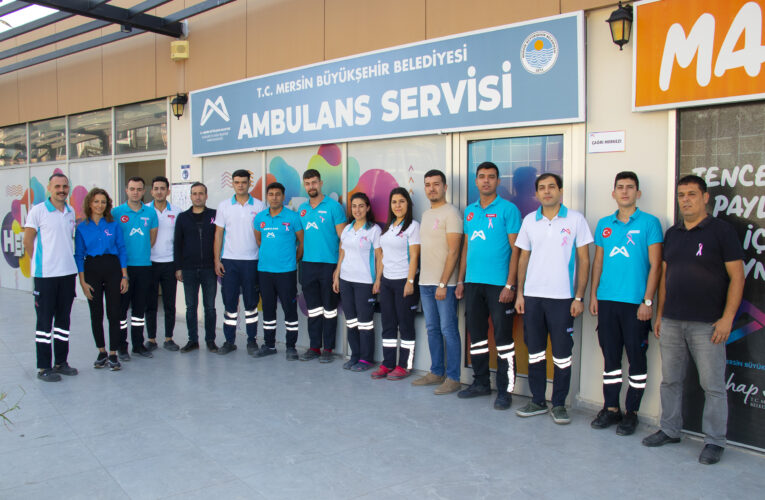 BÜYÜKŞEHİR, MEME KANSERİNE KARŞI UYARIYOR