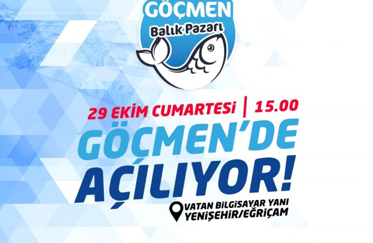 Yenişehir Belediyesi Göçmen Balık Pazarı 29 Ekim’de açılıyor