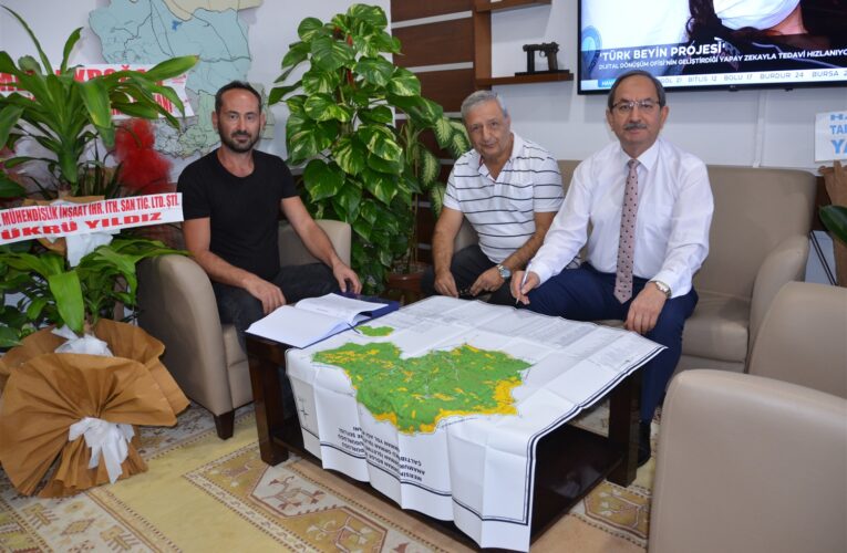 Mersin’in orman yolları ağ planları ile yangın emniyet yol planları tamamlanıyor