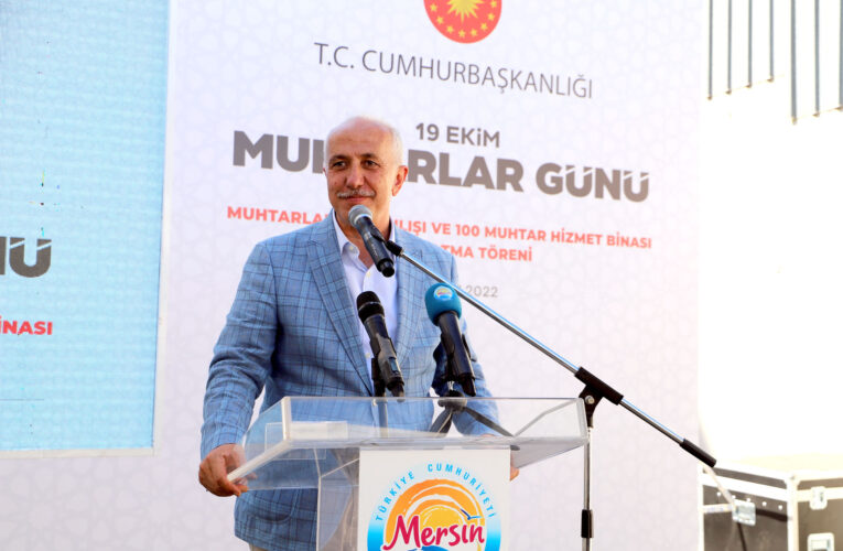 Cumhurbaşkanlığı tarafından Türkiye genelinde 100 muhtarlık binasının temel atma töreni gerçekleşti