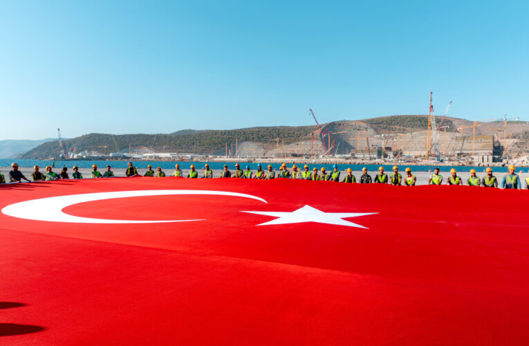 AKKUYU NÜKLEER GÜÇ SANTRALİNDE CUMHURİYET BAYRAMI KUTLANDI