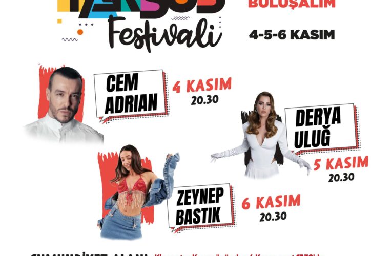 ‘1. ULUSLARARASI TARSUS FESTİVALİ’ 4 KASIM CUMA GÜNÜ BAŞLIYOR