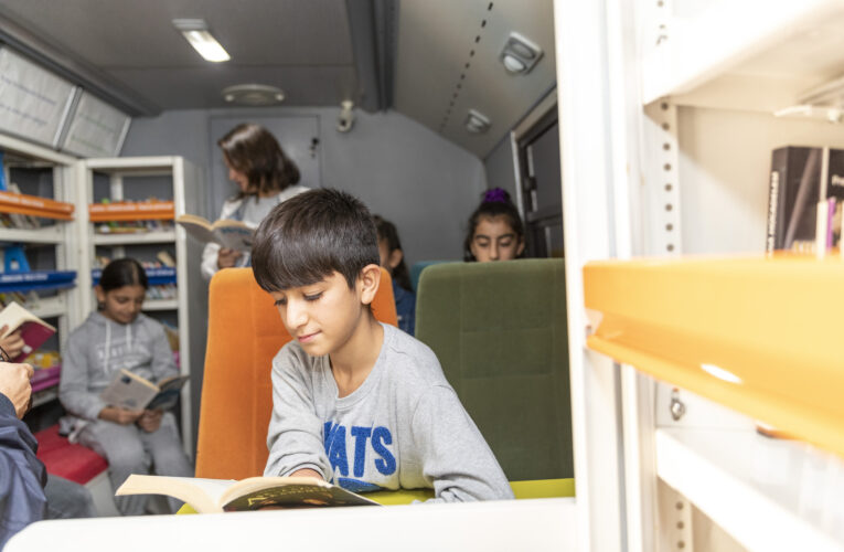 GEZİCİ KÜTÜPHANE HER YERDE…