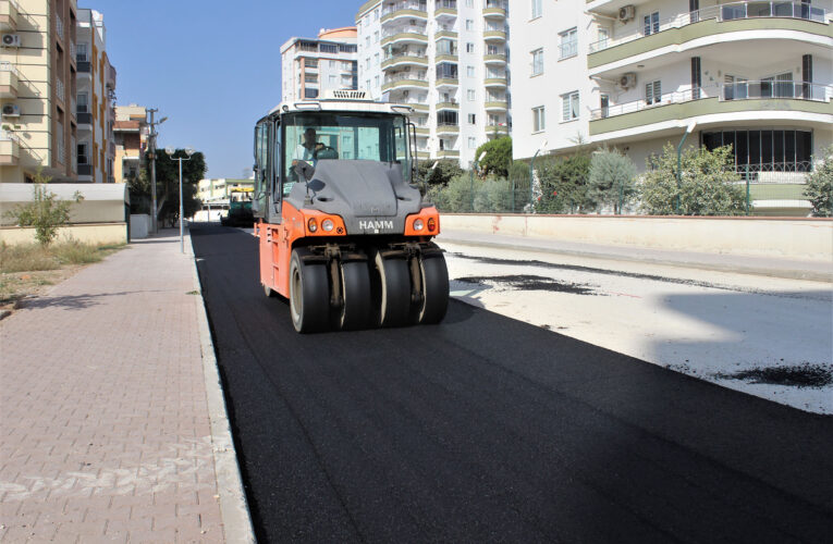 OKAN MERZECİ MAHALLESİ YOL ÇALIŞMASI TAMAMLANDI