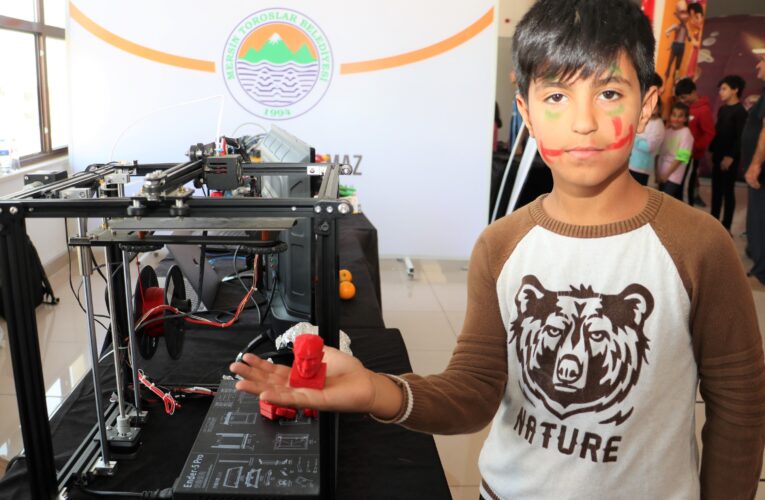 BAŞKAN YILMAZ, ÇOCUKLARI SEVİNDİRDİ