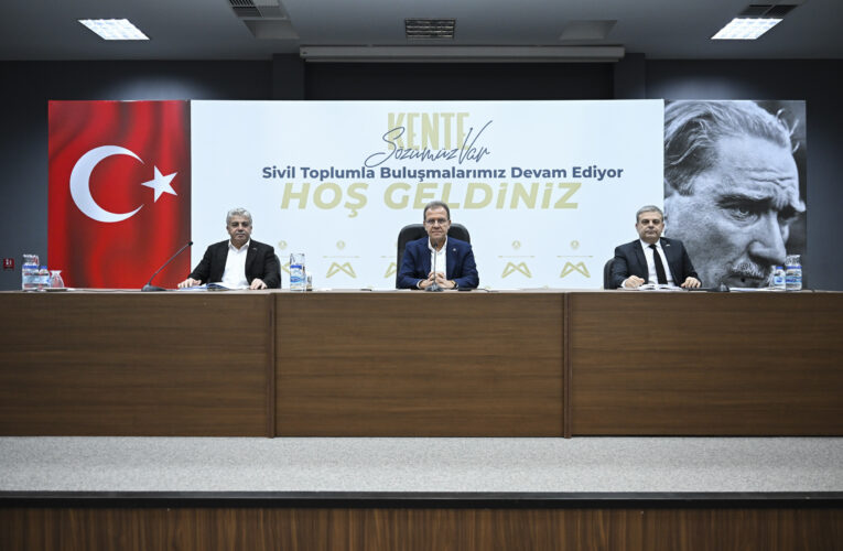 BAŞKAN SEÇER, MESLEK ODALARIYLA BİR ARAYA GELDİ