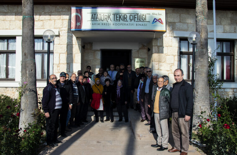 GAZİ ÇİFTLİĞİ YAŞ ALMIŞ VATANDAŞLARIMIZI AĞIRLADI