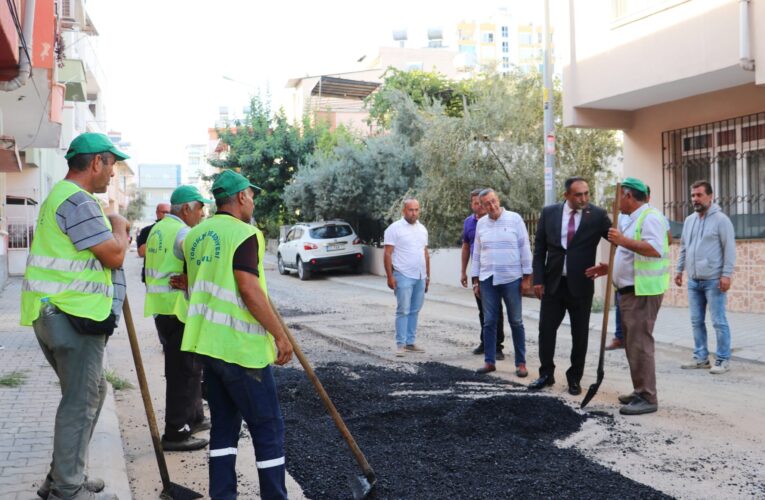 VATANDAŞLARDAN BAŞKAN YILMAZ’A HİZMET TEŞEKKÜRÜ