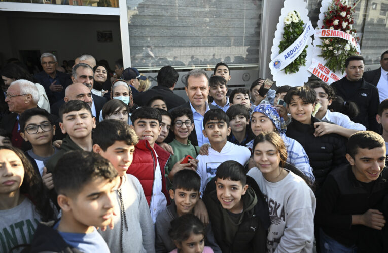 BAŞKAN SEÇER, HALKKENT SOSYAL YAŞAM MERKEZİ’NİN AÇILIŞINA KATILDI