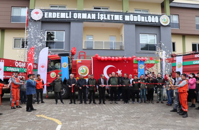 Mersin’ de Yangınla Mücadelede Kullanılan Araç Sayımız Artıyor