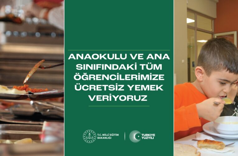 ’37 BİN ÖĞRENCİYE “ÜCRETSİZ YEMEK” İÇİN HAZIRIZ’
