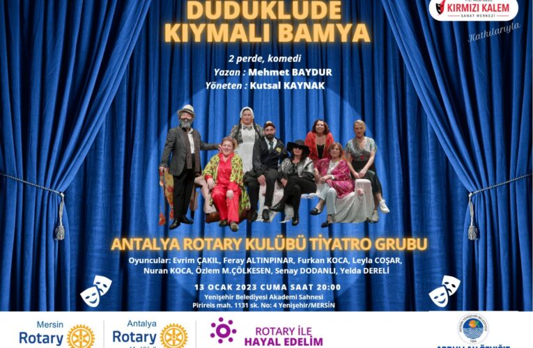 “Düdüklüde Kıymalı Bamya” Yenişehir’de sahnelenecek