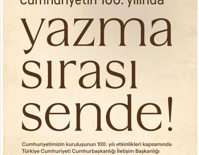 Yazma Sırası Sende!