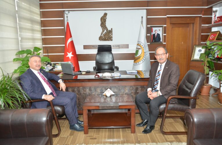Mersin Milletvekili Hacı Özkan’dan nezaket ziyareti