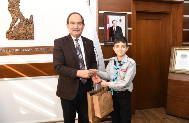 İzcilerle fidan dikim etkinliği gerçekleştirildi