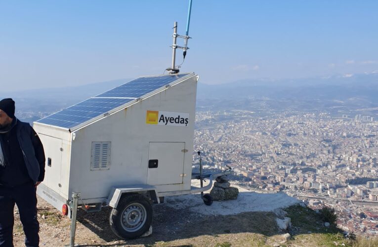 Toroslar EDAŞ deprem bölgesinde afet haberleşme sistemini devreye aldı