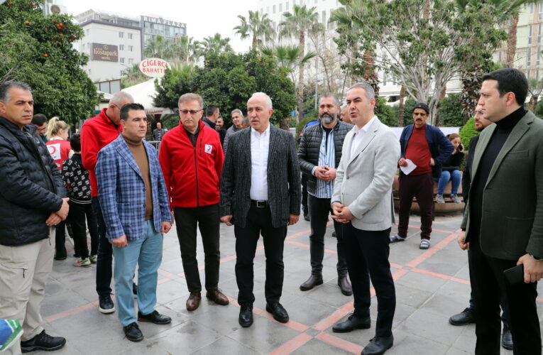 Depremzede vatandaşlar için başlatılan yardım seferberliği devam ediyor