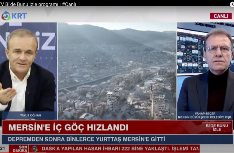 “MERSİN 10 İLİN ACISINI YAŞIYOR”