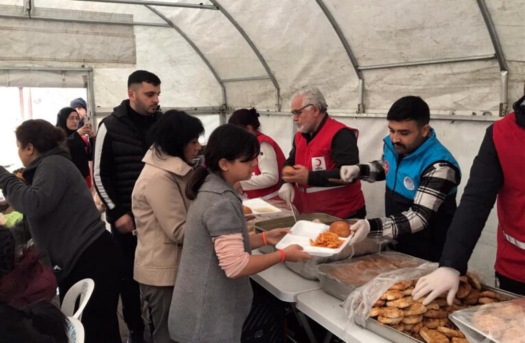 “DEPREM BÖLGESİNE ARAMA-KURTARMA PERSONELİ, GIDA, BATTANİYE VE ÇADIR GÖNDERDİK”
