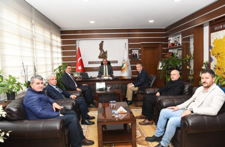 Mühendisler Odası ve TOÇ BİR-SEN’den  nezaket ziyareti