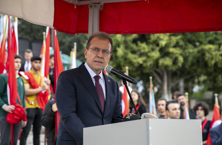 BAŞKAN SEÇER: “KURTULUŞ MÜCADELESİ’NİN MEŞALESİ MERSİN’DE YAKILDI”