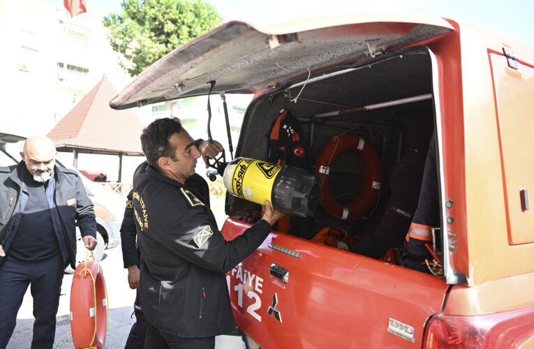 BÜYÜKŞEHİR’İN DALGIÇLARI, ŞANLIURFA’YA ULAŞMAK ÜZERE YOLA ÇIKTI