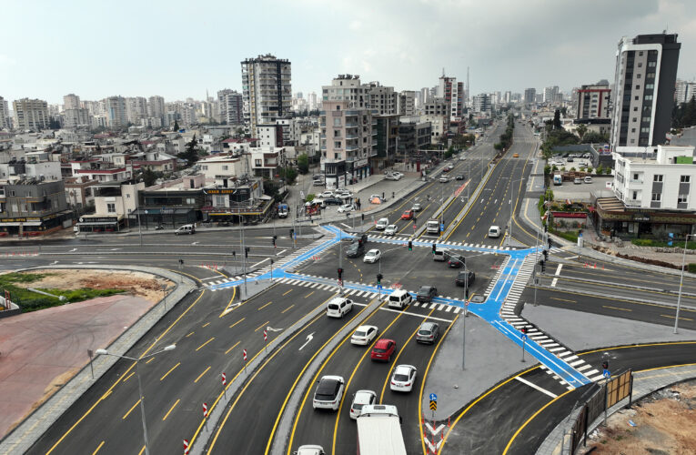 MERSİN BÜYÜKŞEHİR 4. KANALİZE KAVŞAĞI AÇTI