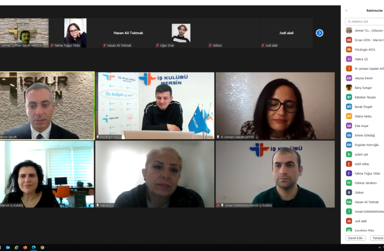 Mersin İŞKUR İş Kulübü Mersin Üniversitesi Öğrencilerine İş Gücü Piyasasına Hazırlık Eğitimi Verdi