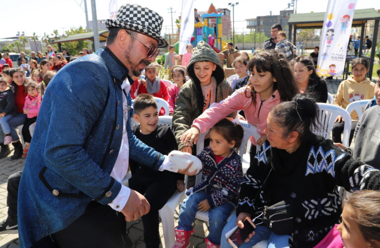 “Çocuklar Güldükçe Aşacağız” buluşması, Adanalıoğlu, Kazanlı ve Karaduvar’da gerçekleşti