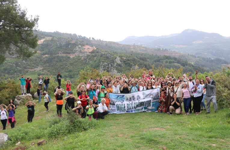 ÖNCE YÜRÜYÜŞ YAPTILAR ARDINDAN EĞLENDİLER
