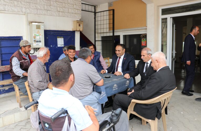 BAŞKAN YILMAZ SAHA İNCELEMESİ YAPTI