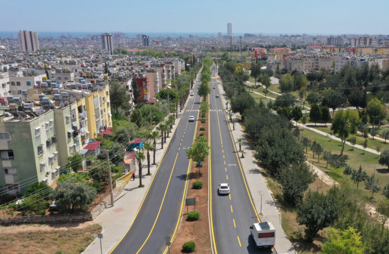 TOROSLAR’DA YAVUZ SULTAN SELİM İLE TURGUT ÖZAL BULVARI ÇALIŞMALARI TAMAMLANDI