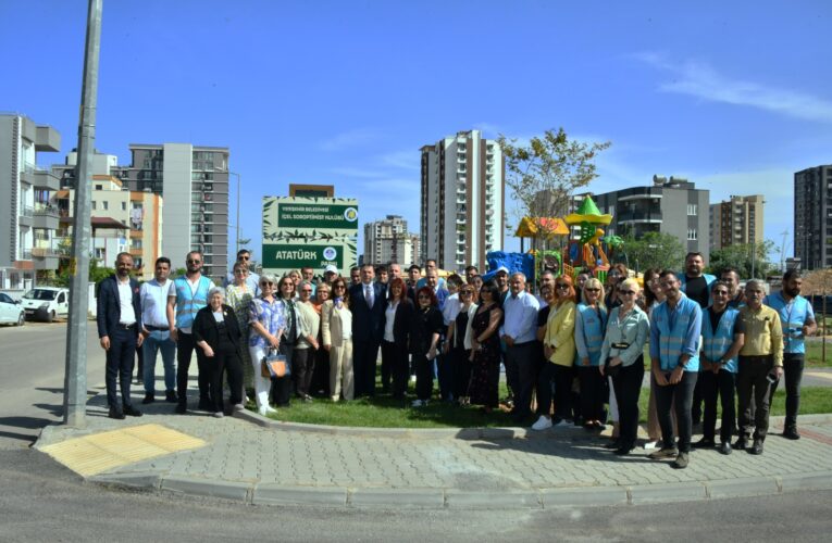 Yenişehir Belediyesi kente yeşil alanlar kazandırıyor
