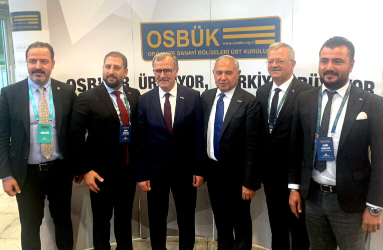 Sabri Tekli OSBÜK Yönetiminde